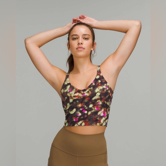 Lululemon Align Tank Top in Soft Focus Splatter Green Multi - Picture 1 of 6